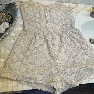 H&M lace Romper